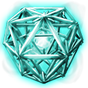 Cyan Glow Crystal