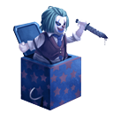 Blue Crimzo in the Box