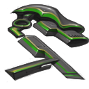 Green Archangel Wing Fragment