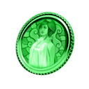 Green Sian Commemorative Coin