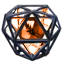 Orange Daedalus Crystal