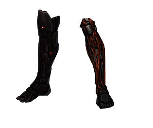 Cyborg's Feet