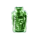 Green Lightning in a Bottle