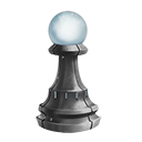 Grey Chess Piece