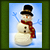 Jugg/Have Fun, Snowman! card