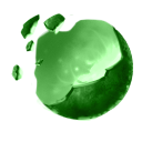 Green Solar Shell Fragment