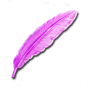Purple Angel Feather