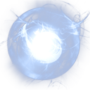 Blue Alien Energy Sphere