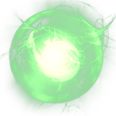 Green Alien Energy Sphere