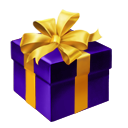 Christmas Present (Purple)