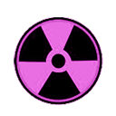 Purple Radiation Symbol