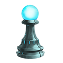 Blue Chess Piece