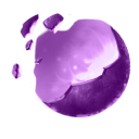 Purple Solar Shell Fragment